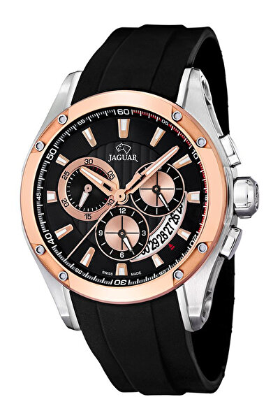 Jaguar Mens Watch J689/1, Quartz, 45mm, 10ATM