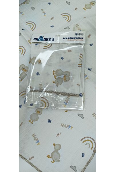 minnakya çok amaçlı 80*90 müslin yenidoğan bebek battaniyesi müslin bez %100 ...