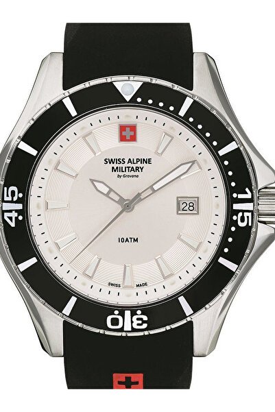 Swiss Alpine Military Ανδρικό ρολόι Swiss Military 7040.1832, χαλαζία, 44 mm,...