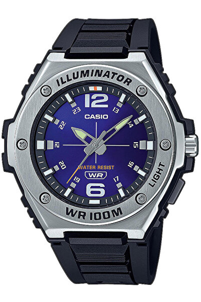 Casio Mens Watch MWA-100H-2AVEF, Quartz, 50mm, 10ATM