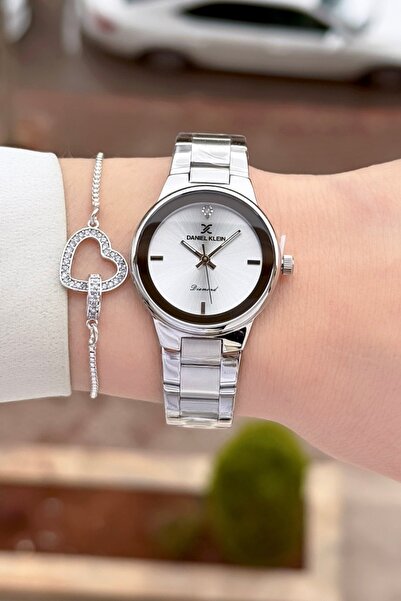 Daniel Klein Silver Renk 24 Ay Garantili Kadın Kol Saati Ve Bileklik