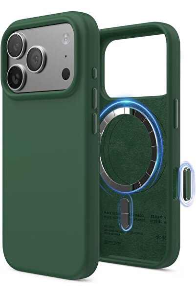 Elago غطاء حماية من السيليكون السائل Mag لهاتف iPhone 17 Pro [تحكم بالكاميرا]...