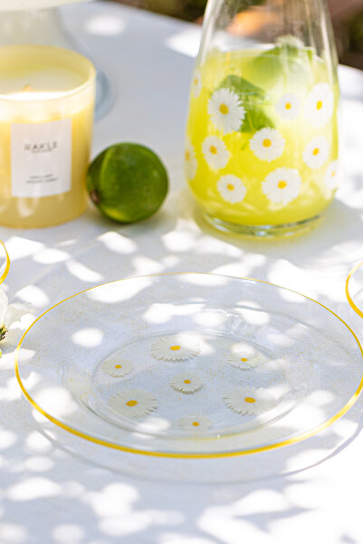 Rakle Fiona Set of 4 Glass Cake Plates 19 cm