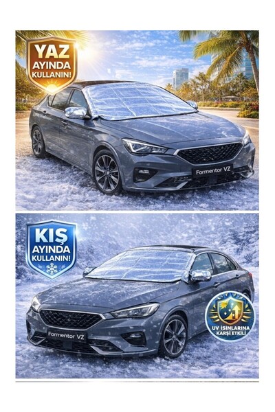 Ankanorm سيارة الجبهة الزجاج الأمامي الجليد الثلوج واقية من الشمس القماش المش...