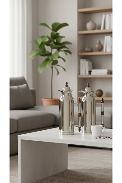 Generic Tea and coffee thermos set with a capacity of 1 liter and 700 ml, in ...