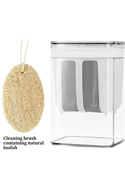 Choice صانعة زبادي كثيف سعة ١١٠٠ مل مع فرشاة تنظيف، مزودة بفلتر زبادي وسلة شب...