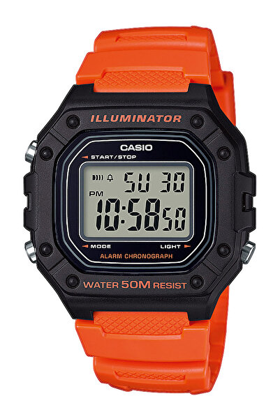 Casio Ceas bărbătesc W-218H-4B2VEF, cuarț, 43mm, 5ATM