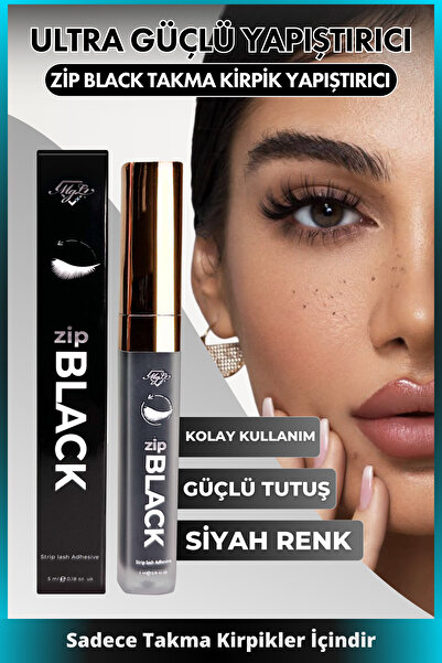 Magic Lash Zip Black Ultra Güçlü Siyah Ekspres Volume Takma Kirpik Yapıştırıc...