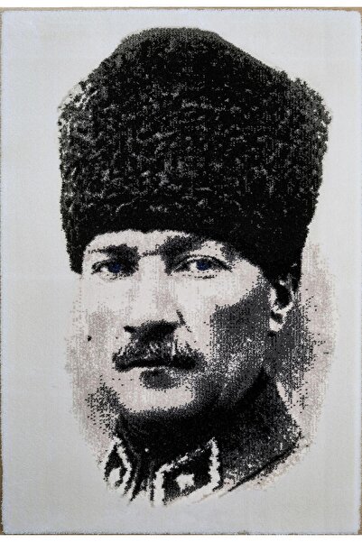 GÜMÜŞSUYU Atatürk  Portresi Duvar Halısı