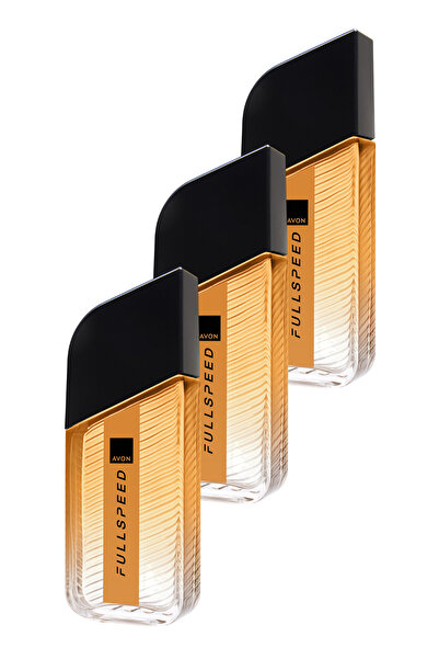 AVON Full Speed Erkek Parfüm Edt 75 Ml. Üçlü Set