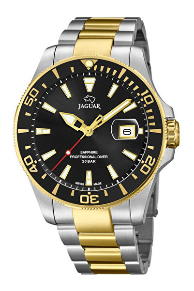 Jaguar Mens Watch J863/D, Quartz, 44mm, 20ATM