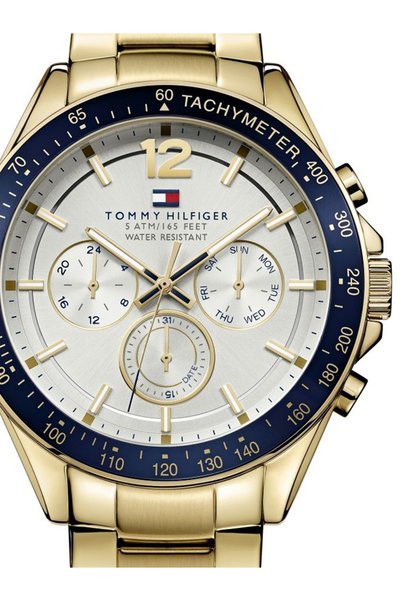 Tommy Hilfiger Ceas bărbătesc Tommy Hilfiger 1791121, cuarț, 46mm, 5ATM