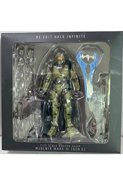 BANDAI مجسم ماستر تشيف من سلسلة هالو، بطول 18 سم، مجسم ميولنير مارك 6 من الجي...