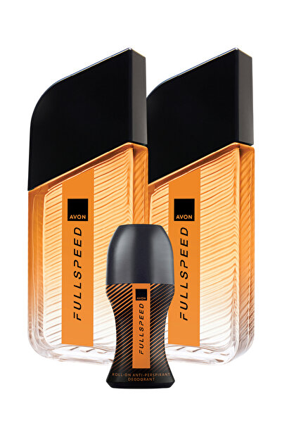 AVON Full Speed Erkek Parfüm İkili Set ve Rollon Paketi