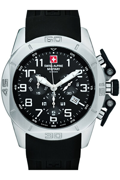 Swiss Alpine Military Ανδρικό ρολόι Swiss Alpine Military 7063.9837, χαλαζία,...