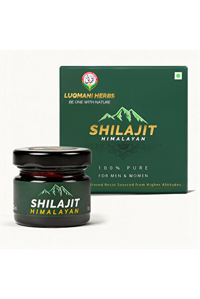 LUQMAN شيلاجيت للرجال - جودة ذهبية 100% نقي 95.20% حمض الفولفيك 30 غرام (120 ...