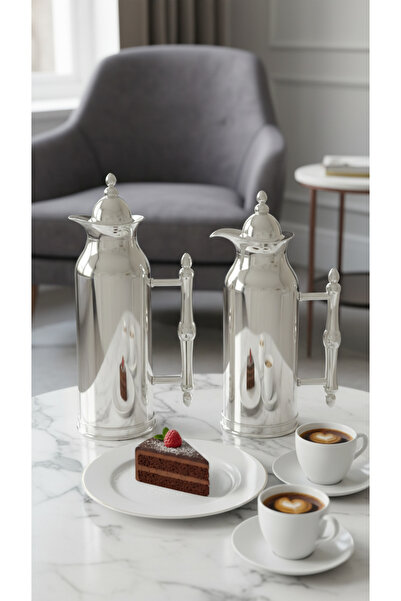 Generic Tea and coffee thermos set with a capacity of 1 liter and 700 ml, in ...