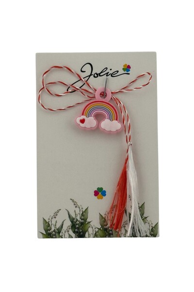OEMN Martisor for Kids, Jolie, Rubber Material, Cardboard Packaging with Desi...