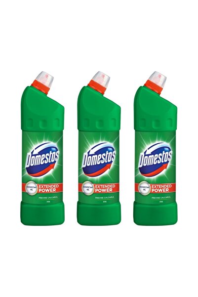Domestos Set 3 BUCATI Detergent Dezinfectant Wc, 750 ML
