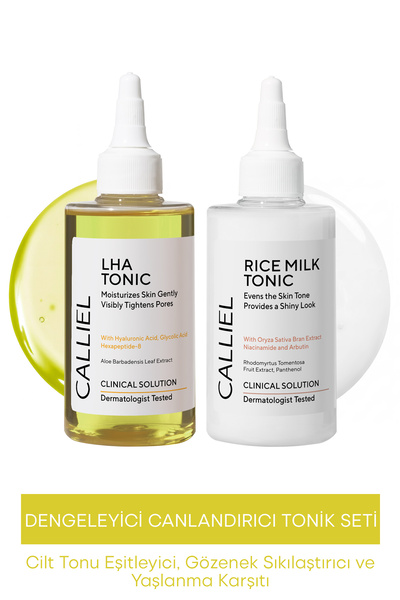 CALLİEL Ton Etitleyici ve Canlandırıcı Yaşlanma Karşıtı Bakım Seti