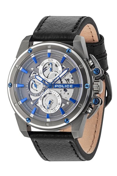 Police Mens Watch PL14688JSUS.13, Quartz, 48mm, 5ATM