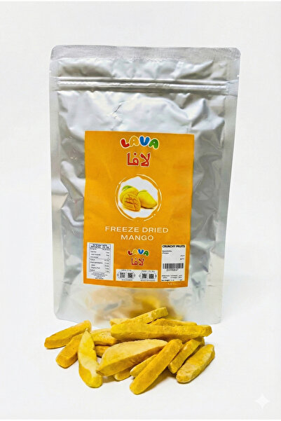 Lava Roastery شرائح مانجو مجففة بالتجميد فاخرة - 100 غرام بنكهة استوائية حلوة...