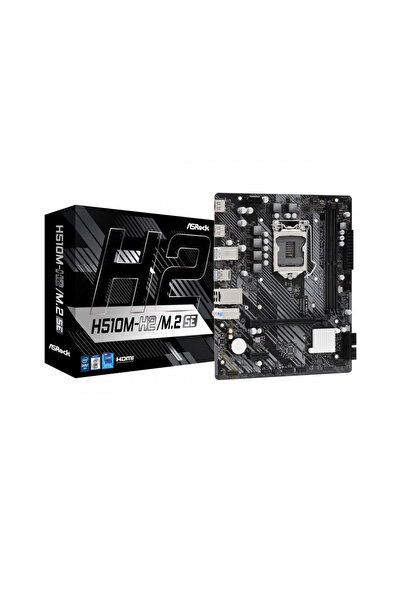 ASROCK Placa de baza, ASRock, H510M-H2/M.2 SE, Micro ATX, Negru