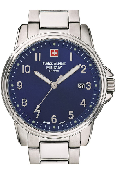 Swiss Alpine Military Ceas bărbătesc Swiss Alpine Military 7011.1135, cuarț, ...