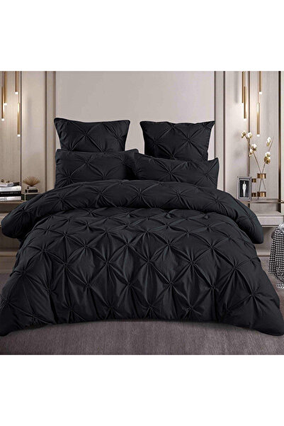 OEM Bed linen with pleats 180x200 for double bed 2 people, 6 pieces, Finet, D...