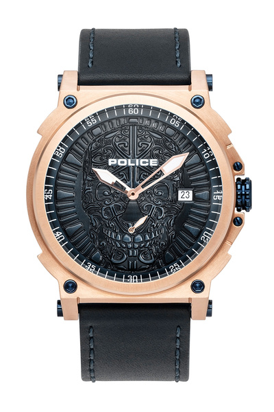 Police Ceas bărbătesc PL15728JSR.03, cuarț, 48mm, 3ATM