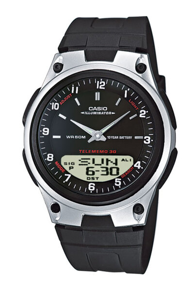 Casio Мъжки часовник AW-80-1AVES, кварцов, 40 мм, 5ATM