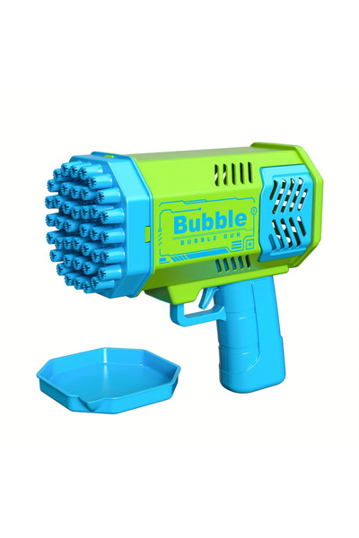 Choice green 40 Hole Bubble Machine Fully Automatic Bubble Blowing Light Outd...