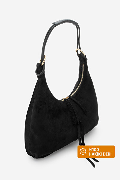 Marjin Women's Genuine Leather Shoulder Bag with Zippered Inner Pocket, Ronag...