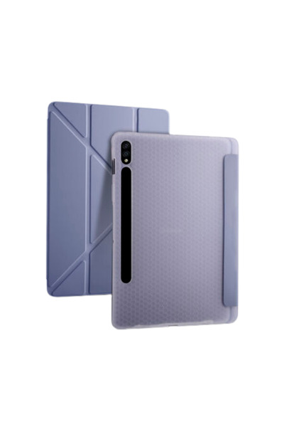 Fuchsia Galaxy Tab S9 FE 10.9 inç Uyumlu Kalem Bölmeli Tablet Kılıf SM-X510NL...