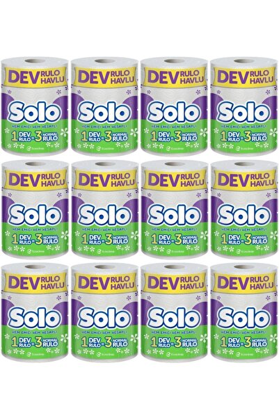 Solo Dev Rulo 12 Adet Kağıt Havlu