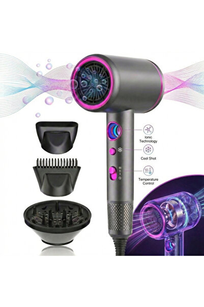 Skylaze Επαγγελματικό πιστολάκι μαλλιών Skylaze® M777, 2000W, 40.000 σ.α.λ., ...