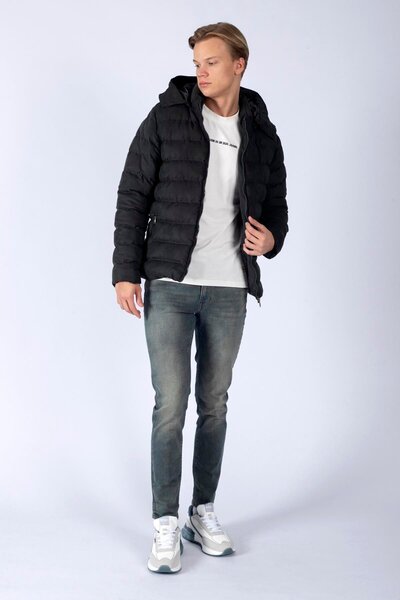 Lee Cooper معطف رجالي من الفولاذ باللون الكاكي