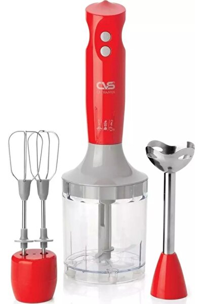 CVS Dn 1264 Ultramix مجموعة الخلاط الكامل الأحمر