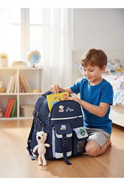 Kidessa Relaxion 2174-1450 Rucsac unisex pentru copii, în stil coreean, impor...