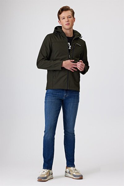 Lee Cooper New Neron Men's Coat Khaki