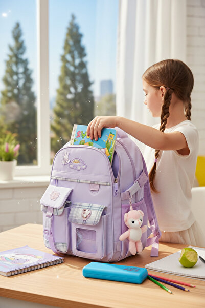 Kidessa Relaxion 2174-1450 Rucsac unisex pentru copii, în stil coreean, impor...