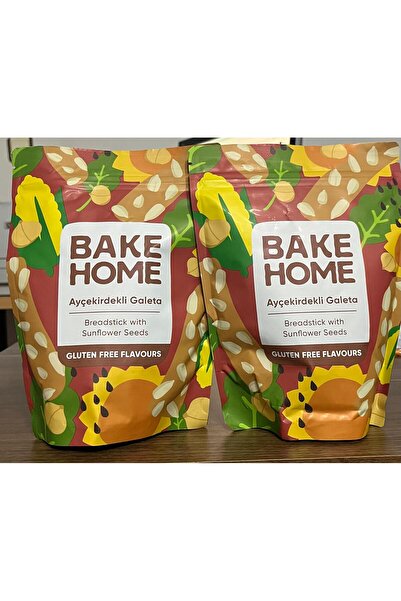 Bake Home Glutensiz Tereyağlı Ayçekirdekli Galeta 120 Gr- 2 Adet