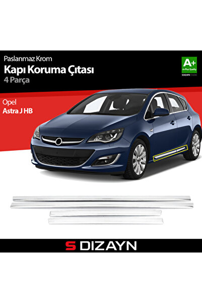 S Dizayn S-Dizayn Opel Astra J HB Kapı Koruma Çıtası Krom 2010-2015 6804400