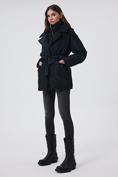 Lee Cooper Amanda women's black coat