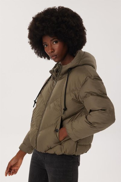Lee Cooper Clara Women's Coat Khaki