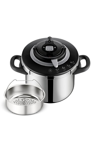 TEFAL Clipso+ CHEF 8L | Pressure Cooker | 4 Cooking Programs | Fast Cooking |...