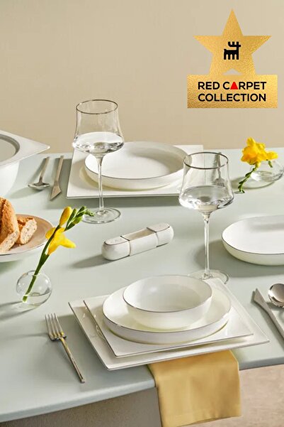 Karaca Red Carpet Collection Fine Pearl Extra Nish 58 Parça 12 Kişilik Yemek ...