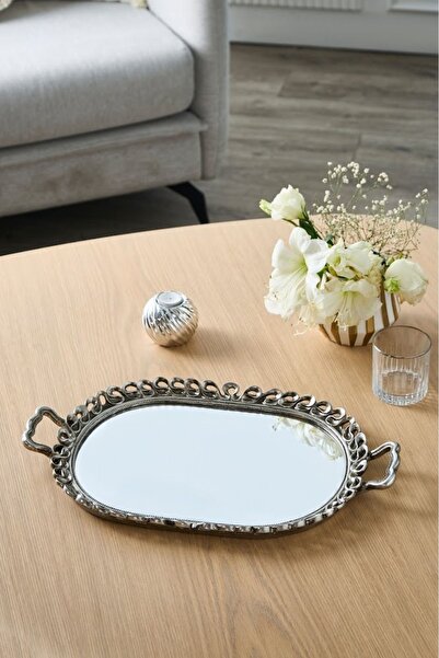 Karaca Corrine Dekoratif Tepsi 51 x 3,5 x 31,5 cm