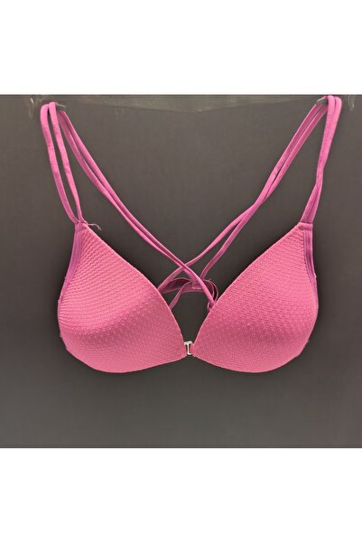 Butik ÇİFT ASKILI ÖNDEN AÇILMALI BİKİNİ MODEL SÜTYEN TAKIMI