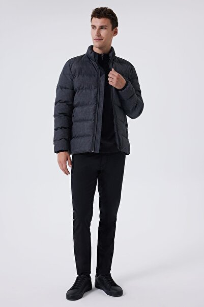 Lee Cooper Aret Men's Inflatable Coat Anthracite